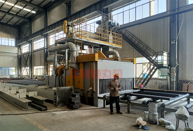 鋼板、鋼結(jié)構(gòu)多功能拋丸清理機(jī)